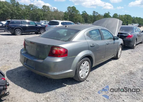 2013 Dodge Avenger Se z USA, uszkodzony, nr VIN 1C3CDZAB3DN730603